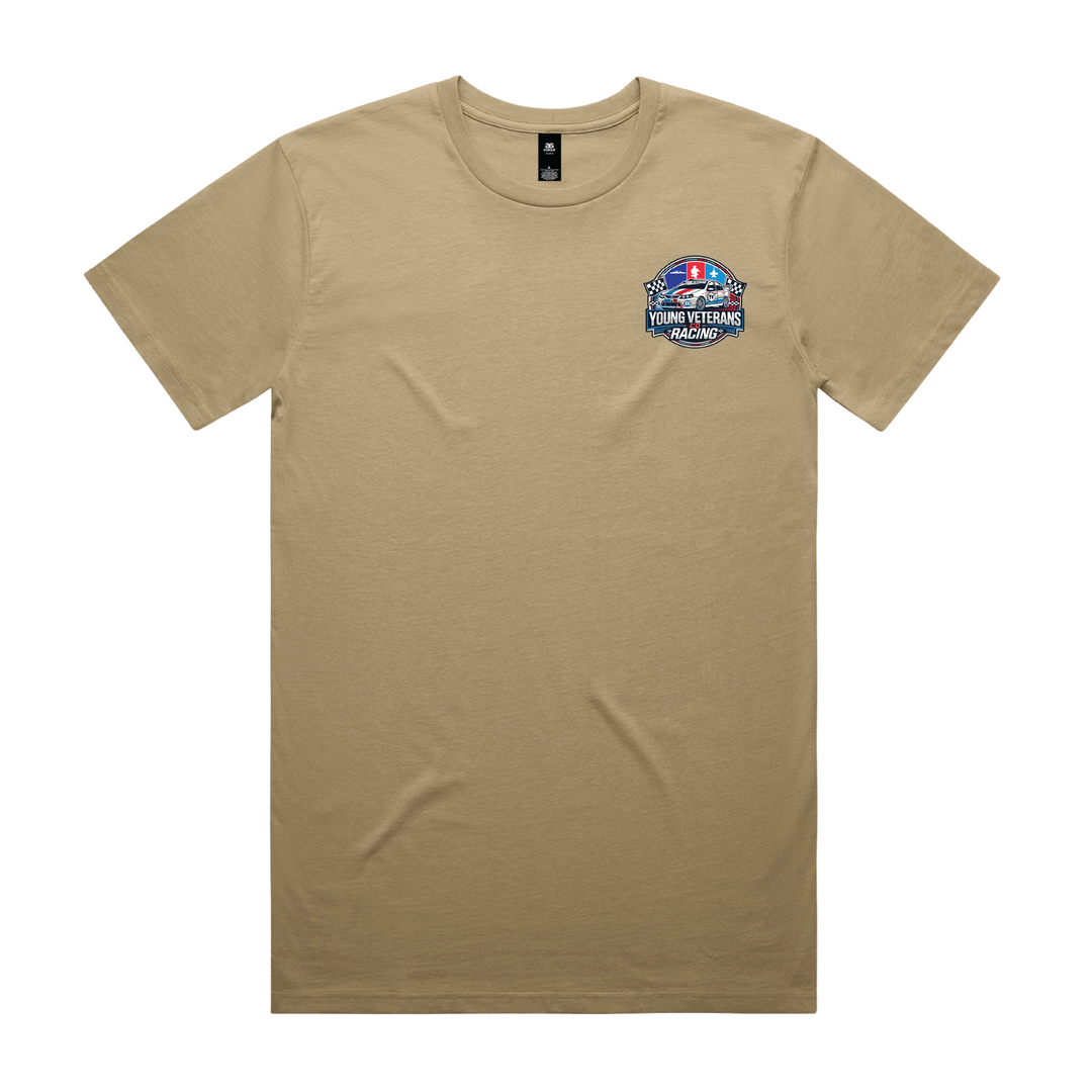 CQ Young Veterans Racing Crew Neck Tee