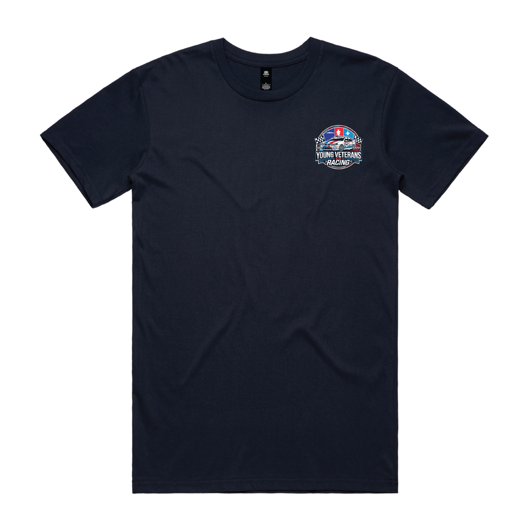CQ Young Veterans Racing Crew Neck Tee