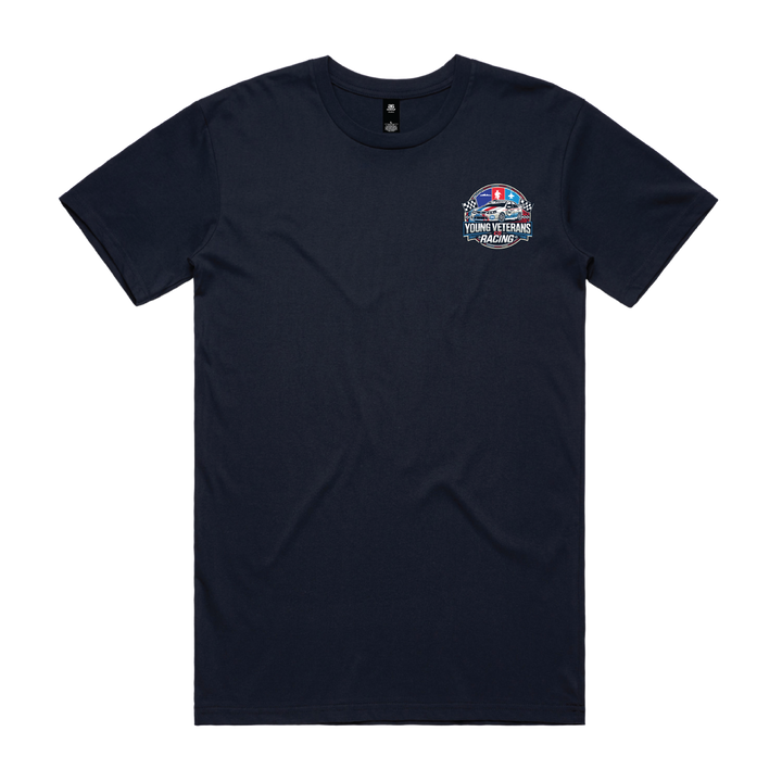 CQ Young Veterans Racing Crew Neck Tee