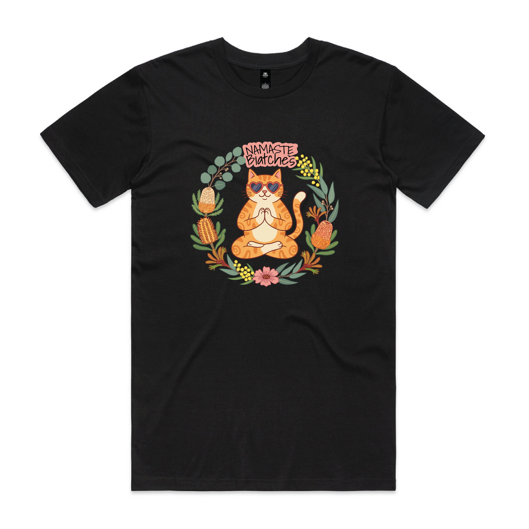 Namaste Biatches Cat